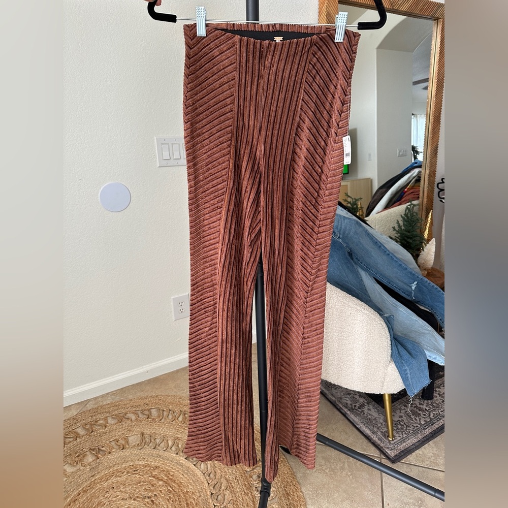 Free People Velvet Pull On Flare